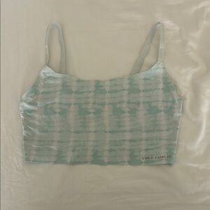 Vince Camuto Blue and White Bandeau Intimates